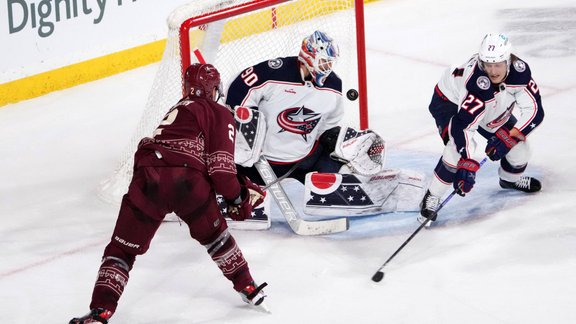 Elvis Merzļikins, NHL, hokejs, Blue Jackets