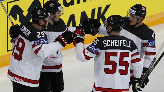 Hokejs, pasaules čempionāts: Slovēnija - Kanāda