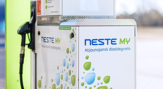 'Neste' paplašinājusi atjaunojamās dīzeļdegvielas pieejamību Latvijā