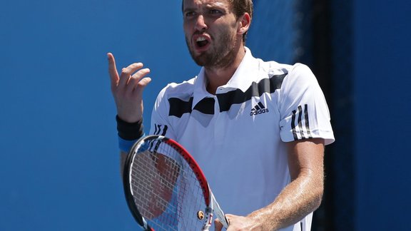 Australian Open: Ernests Gulbis - Huans Monako - 5