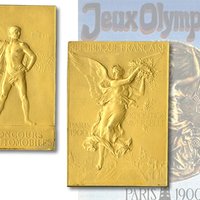 Izsola unikālu 1900. gada olimpisko spēļu zelta medaļu autosportā