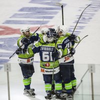 'Mogo' hokejisti OHL spēlē vien pagarinājumā uzvar 'Rīgu'