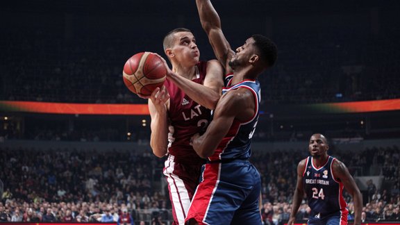 Basketbols, Pasaules kausa kvalifikācija: Latvija - Lielbritānija - 23