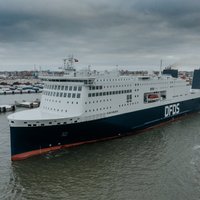 Foto: Maršrutā Lietuva – Zviedrija sācis kursēt jauns 'DFDS' kravas un pasažieru prāmis