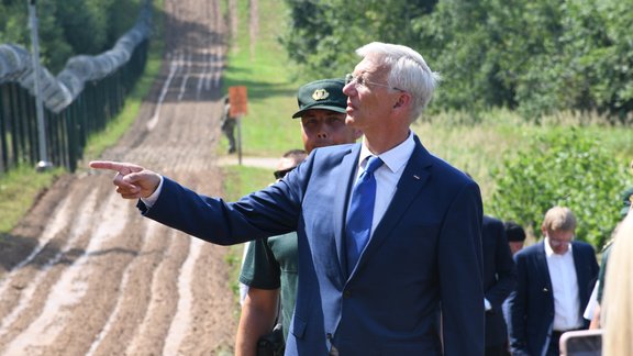 Krišjānis Kariņš; austrumu robeža