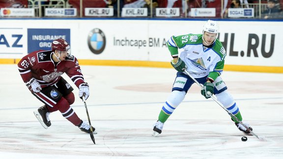 Hokejs, KHL spēle: Rīgas Dinamo - Ufas Salavat Julajev