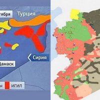 Foto: Krievija, iespējams, izmanto citādu Sīrijas karti