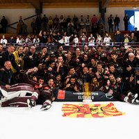 Četri Latvijas hokejisti kļuvuši par Šveices junioru čempioniem