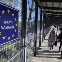 Эстония начала возводить временные заграждения на границе с Россией
