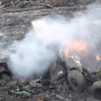 Video: Pie Avdijivkas eksplozija sarauj gabalos okupantu BTR