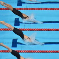 Olimpiskās medaļnieces Rubļevskas meita labo vienu no senākajiem Latvijas peldēšanas rekordiem