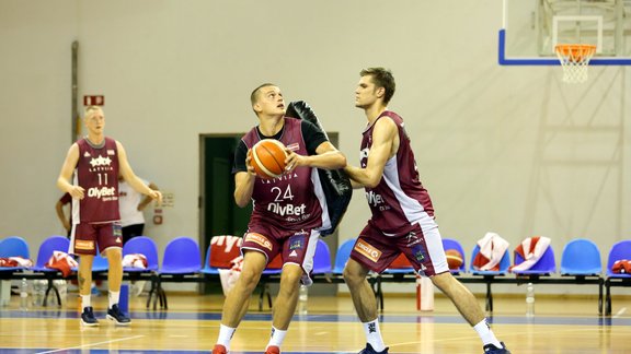 Latvijas basketbola izlases atklātais treniņš un preses konference - 20