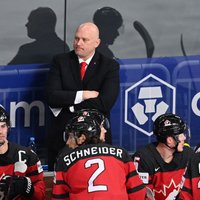 Тренер канадцев Жерар Галлан: никакой недооценки не было, Латвия заслужила победу
