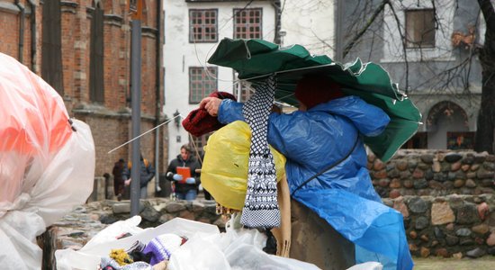 Синоптики: к обеду в Риге ожидается буря