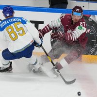 Latvijas hokeja izlases vienīgās pārbaudes spēles pirms PČ savā laukumā būs pret Kazahstānu