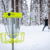 Mežaparkā būs 'airBaltic Disku golfa parks'