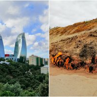 Spožuma un liesmu pilsēta – Azerbaidžānas galvaspilsēta Baku