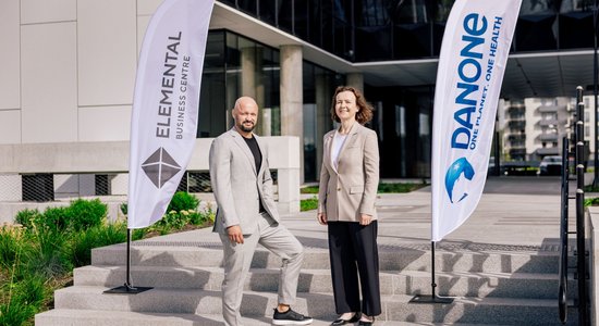 "Danone" pārceļas uz kompleksu "Elemental Business Centre" Skanstē