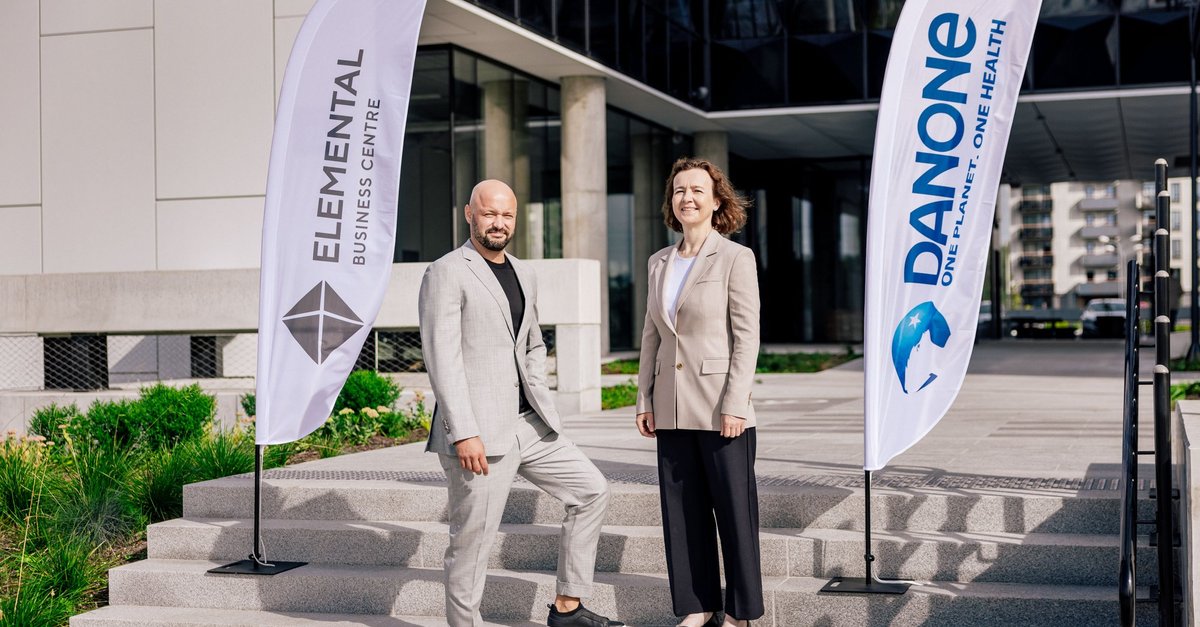 “Danone” moves to the complex “Elemental Business Center” in Skanste