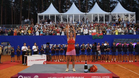 Teniss, Baltic Open fināls: Anastasija Sevastova - Katažina Kava - 48