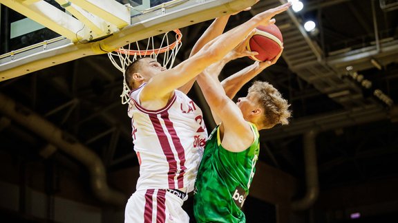 Basketbols, pārbaudes spēle: Latvija - Lietuva - 28