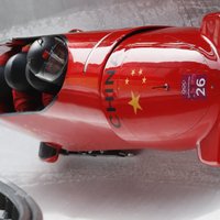 Ķīnas bobsleja izlasi trenēs olimpiskie čempioni Lidērs un Lange