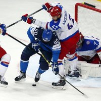 Somijas hokeja izlase Eirotūres mačā atkārtoti pieveic Znaroka un Vītoliņa trenēto Krieviju