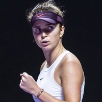 Svitoļina 'WTA Finals' titula aizstāvēšanu sāk ar Pliškovas pārspēšanu