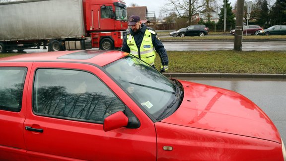 Ceļu policijas rīkotais profilaktiskais reids - 15