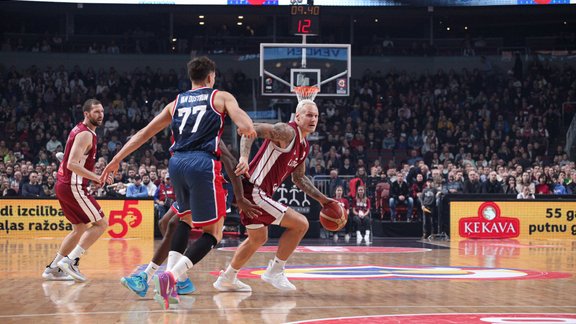 Jānis Timma, Basketbols, Pasaules kausa kvalifikācija: Latvija - Lielbritānija - 39