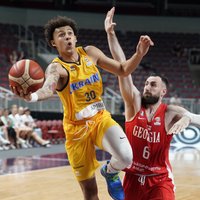 Bagatska vadītā Ukrainas basketbola izlase PK kvalifikācijas spēlē Rīgā pārspēj Gruziju