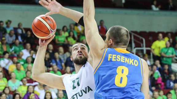 Basketbols: Lietuva - Ukraina