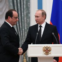 МИД Франции: Олланд и Путин обсуждали вопрос снятия санкций с России