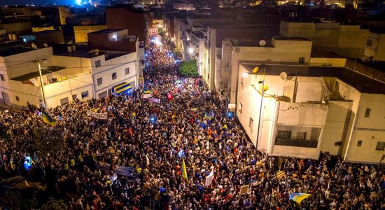 Lielākie nemieri kopš Arābu pavasara: Marokā protestē jau septīto nakti