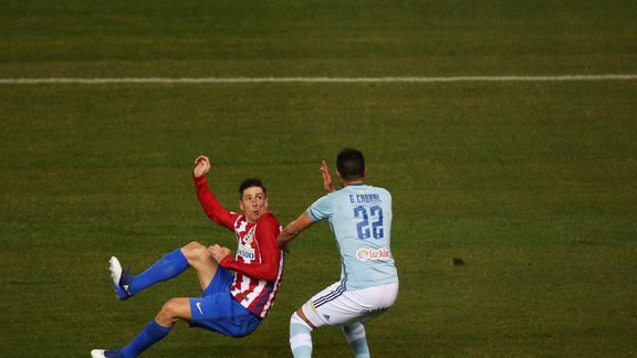 Atletico Fernando Torres scores goal Celta 