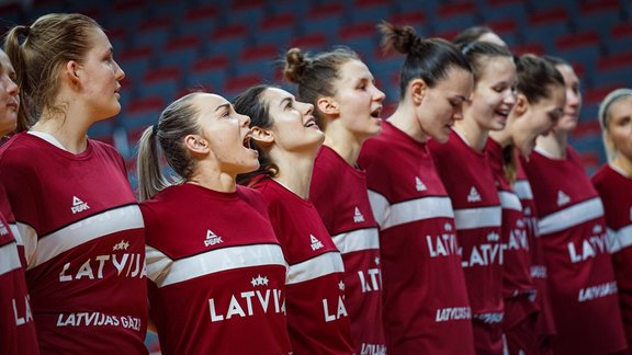 Basketbols, EČ kvalifikācija sievietēm: Latvija - Vācija - 8