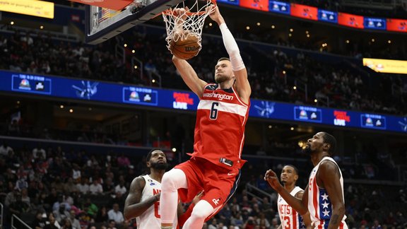 Kristaps Porziņģis, Wizards, Nets, basketbols, NBA