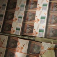 Foto: VID kravas vilcienā no Baltkrievijas atklāj 110 000 kontrabandas cigarešu