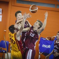 Latvijas U-16 basketbolisti Eiropas čempionāta apakšgrupu turnīru noslēdz ar vēl vienu zaudējumu