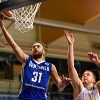 'Ventspils' basketbolisti pārliecinoši LBL mačā uzveic 'Ogre'/'Kumho Tyre'