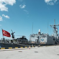 ФОТО, ВИДЕО: в Ригу прибыли военные корабли НАТО