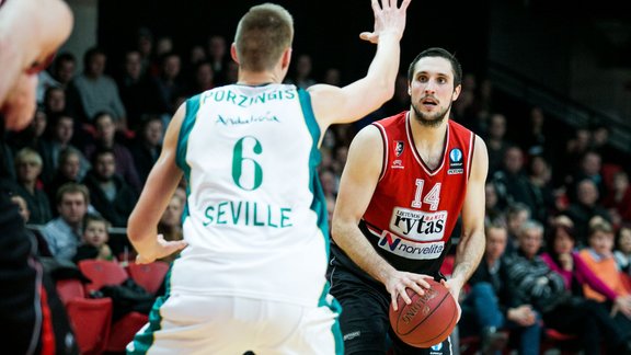 ULEB Eiropas kauss basketbolā: Lietuvos Rytas - Sevilla