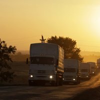 Россия отправила четвертый гуманитарный конвой на Украину