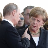 Laikraksts: Putins Merkelei Ukrainas krīzes atrisinājumam piedāvājis 'Čečenijas variantu'
