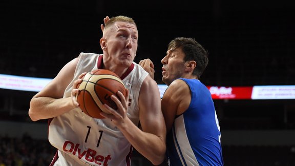 Basketbols, pārbaudes spēle: Latvija - Čehija - 11