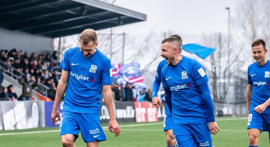 RFS izcīna Latvijas Superkausu futbolā