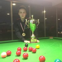 18-летний Родион Юдин стал двукратным чемпионом Латвии по снукеру