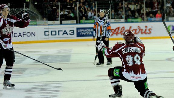 KHL spēle hokejā: Rīgas Dinamo - Kazaņas Ak Bars - 42