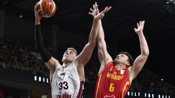 Basketbols, Pasaules kausa atlase: Latvija - Melnkalne - 22