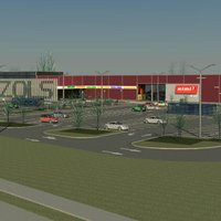 ФОТО: Реконструкция рижского торгового центра Galerija Azur обойдется в 35 млн евро